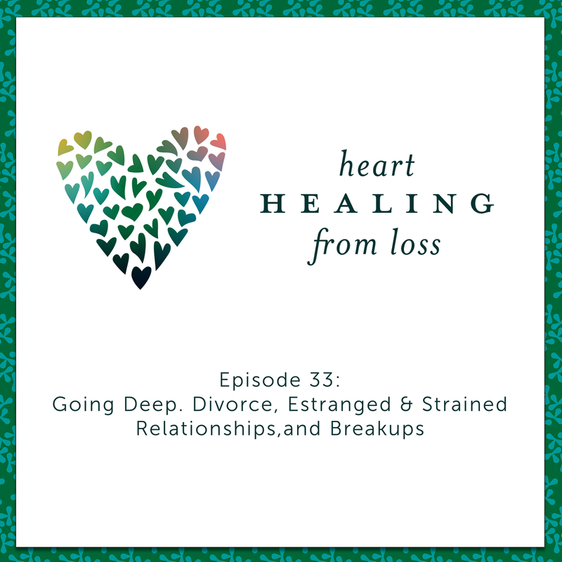 Episode 33 Podcast with Wendy Sloneker a Certified Advanced Grief Recovery Specialist & End of Life Doula -- an expert on helping others navigate grief and loss through to healing.